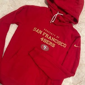 49ers football hoodie, Size S